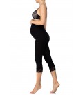 Legginsy ciążowe 3/4 z koronką 80 den (microfibra) ART. 412