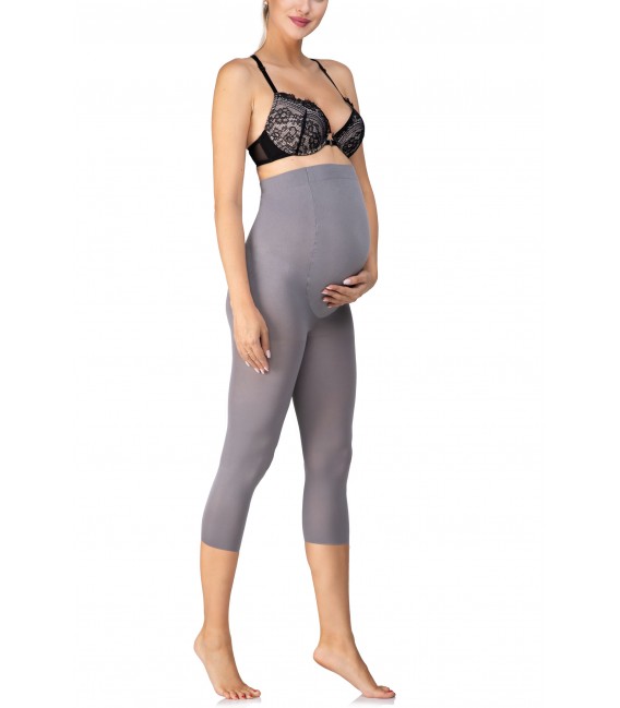 Legginsy ciążowe 3/4 60 den (microfibra) ART. 451