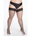 Pończochy XL Size + Samonośne Kabaretki 20 den ART. 306