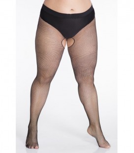 Rajstopy XL Size + Rajstopy kabaretki z dziurką 20 den art. 316